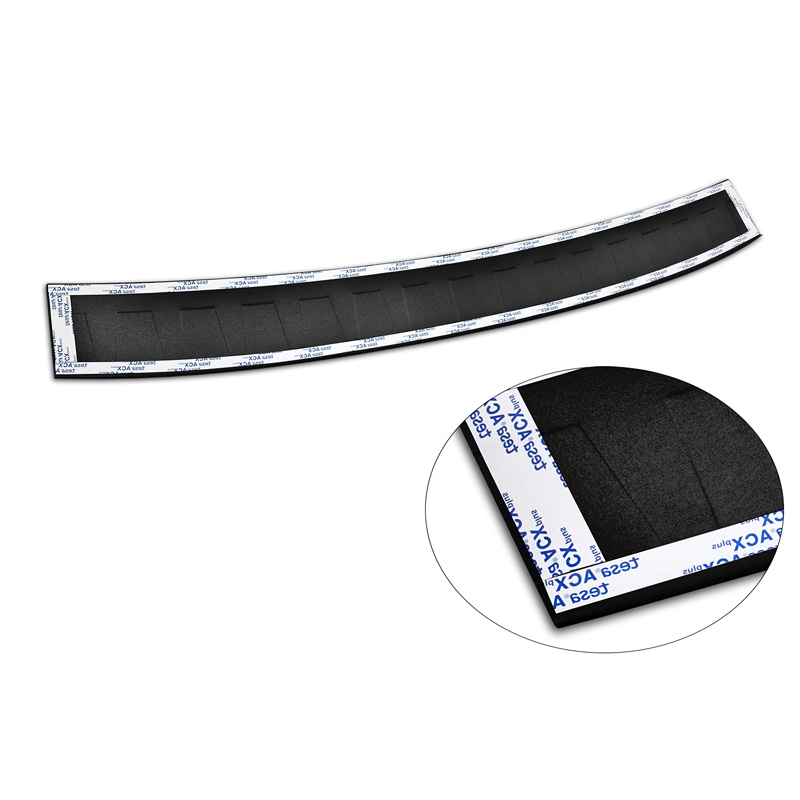 Matzwart RVS Achterbumperprotector  Skoda Octavia Combi RS (5E5) 2013-2017 & FL 2017-2020 'Ribs'