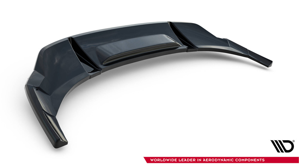 Diffusor Audi e-Tron S-Line Glans Zwart – Maxton Design (met verticale vinnen) 