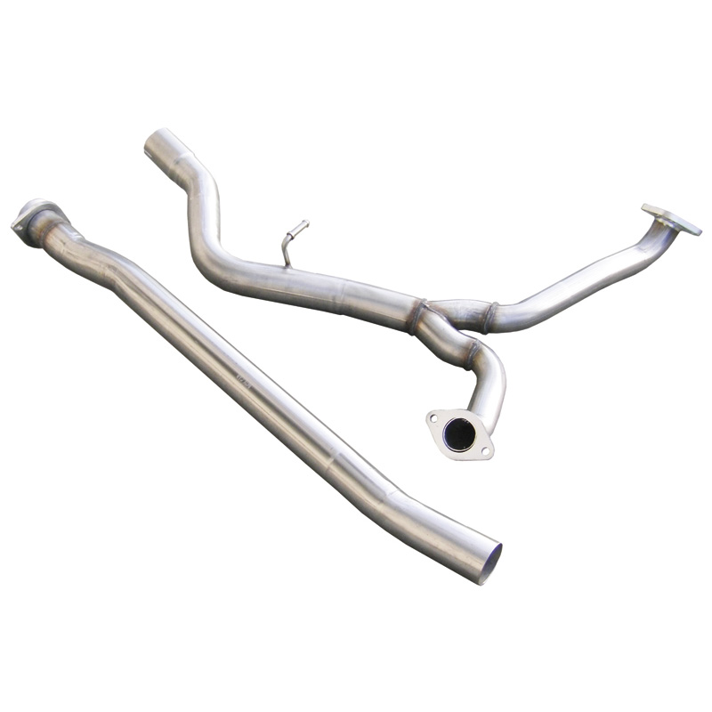 100% Inox Mid pipe  Subaru Impreza WRX STi (300HP) 2010- (Ø63,5mm)