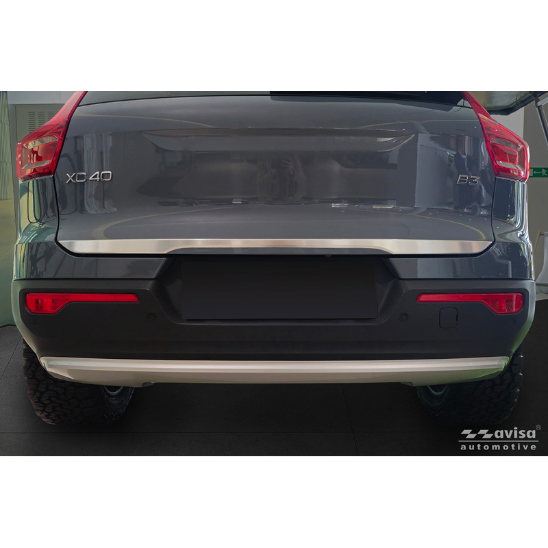 Avisa Geborsteld RVS Kofferbak Sierlijst  Volvo XC40 (536) 2017-