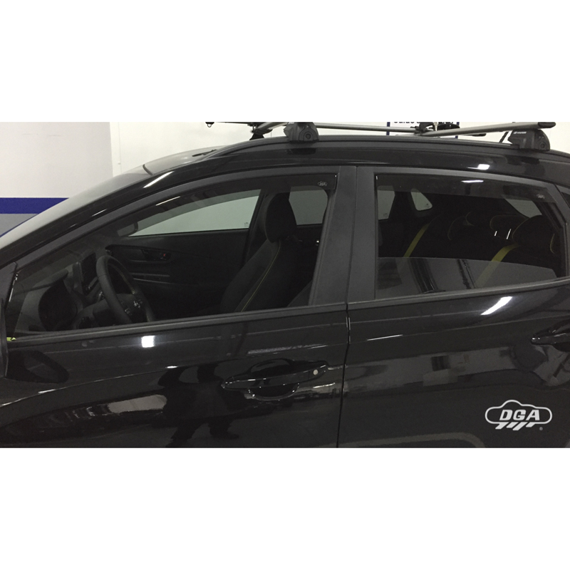 DGA Wind Deflectors Set  Hyundai Kona 2017-2023 (4-pieces)