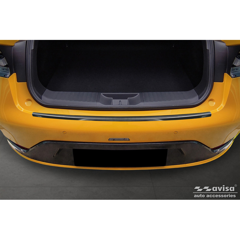 Black Stainless Steel Rear bumper protector  Toyota Prius V (XW60) 2023-