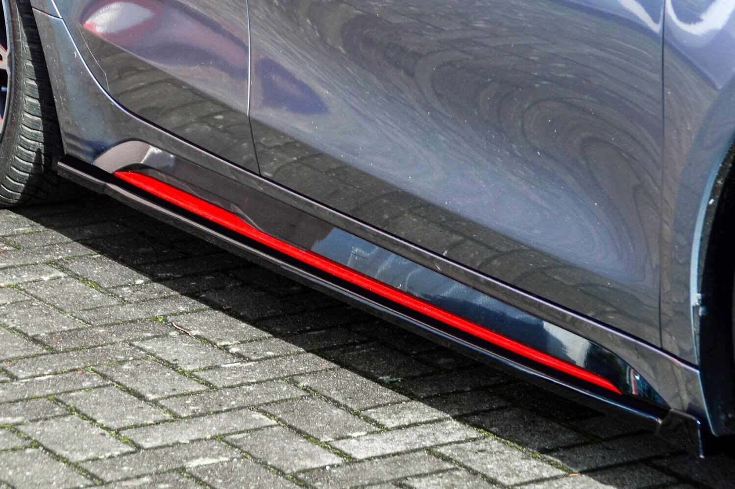 Zijskirts met vleugel voorzijde Kia Proceed GT + GT-Line 18-