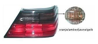 achterlichtglas, smoke, links, 06/1993-Mercedes E klasse, W124,