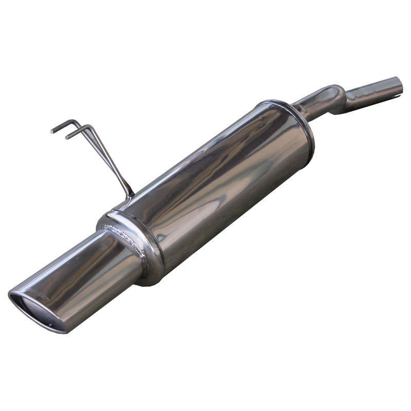 100% Inox Sport Exhaust  Fiat Punto 2B (188) 1.2 (60HP) 2003- 120x80mm