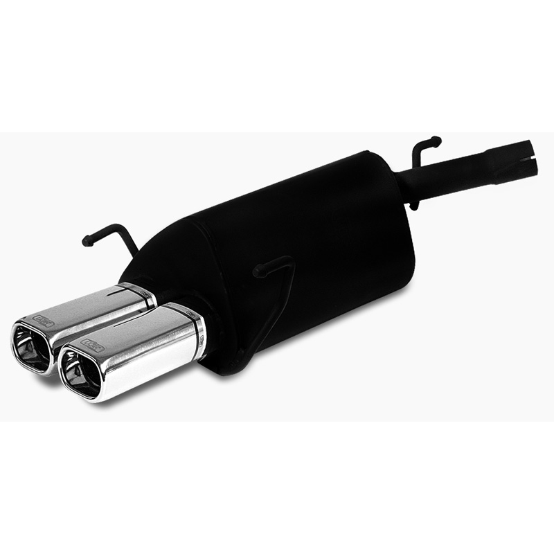 Sport exhaust  Opel Corsa C HB 1.0i 12V 44kW/1.2i 16V 59kW/1.4i 16V 66kW/1.3 CDTi 51kW/1.7 Di 48/55kW/1.7 CDTi 74kW/1.8i GSi 92kW 2001-2006 2x 80x65mm