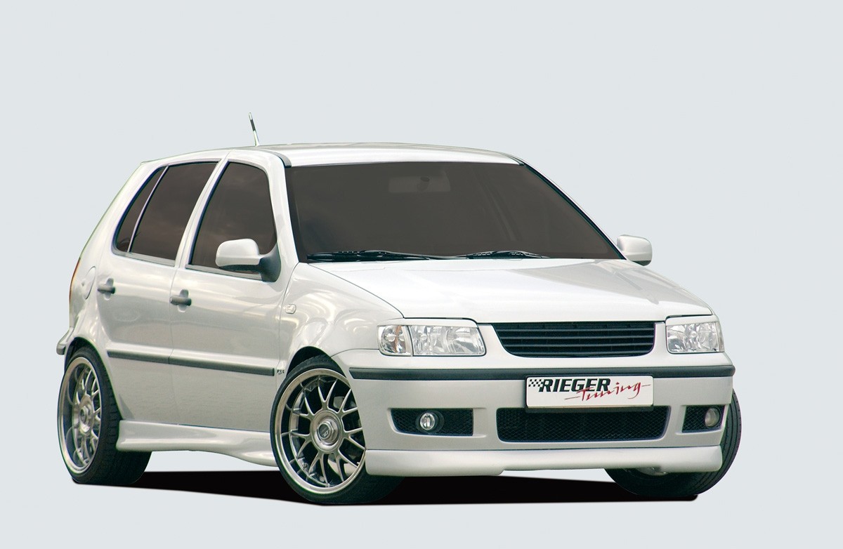 Spoilerzwaard voor Voorspoilerlip VW Polo 6N2 10.99- Rieger