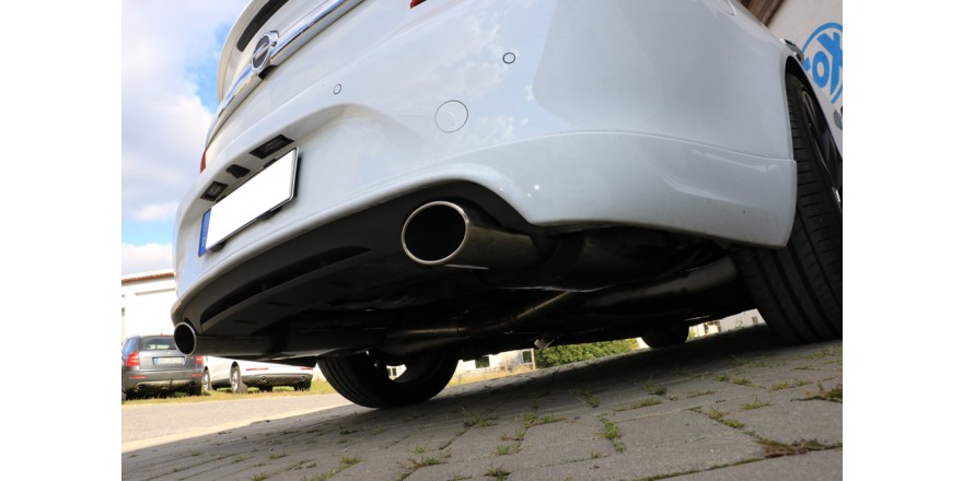 Uitlaatsysteem Opel Insignia Hatchback/Sedan 2WD 2009-