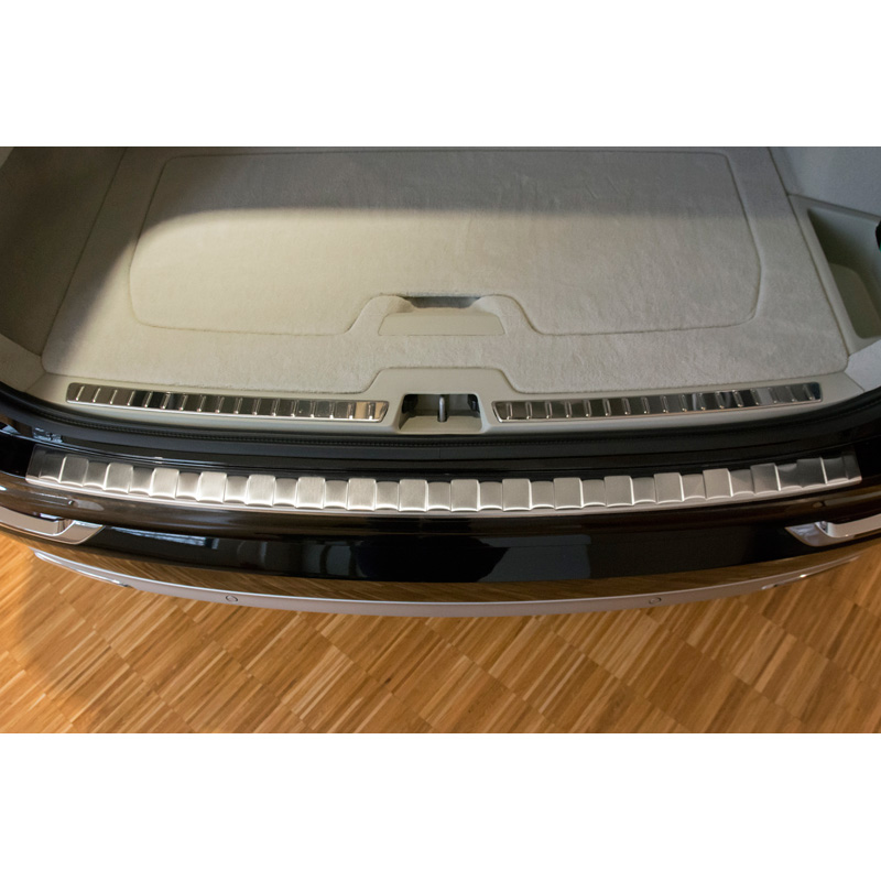 Stainless Steel Rear bumper protector  Volvo XC90 2015-2019 & all Facelift models 'Ribs'