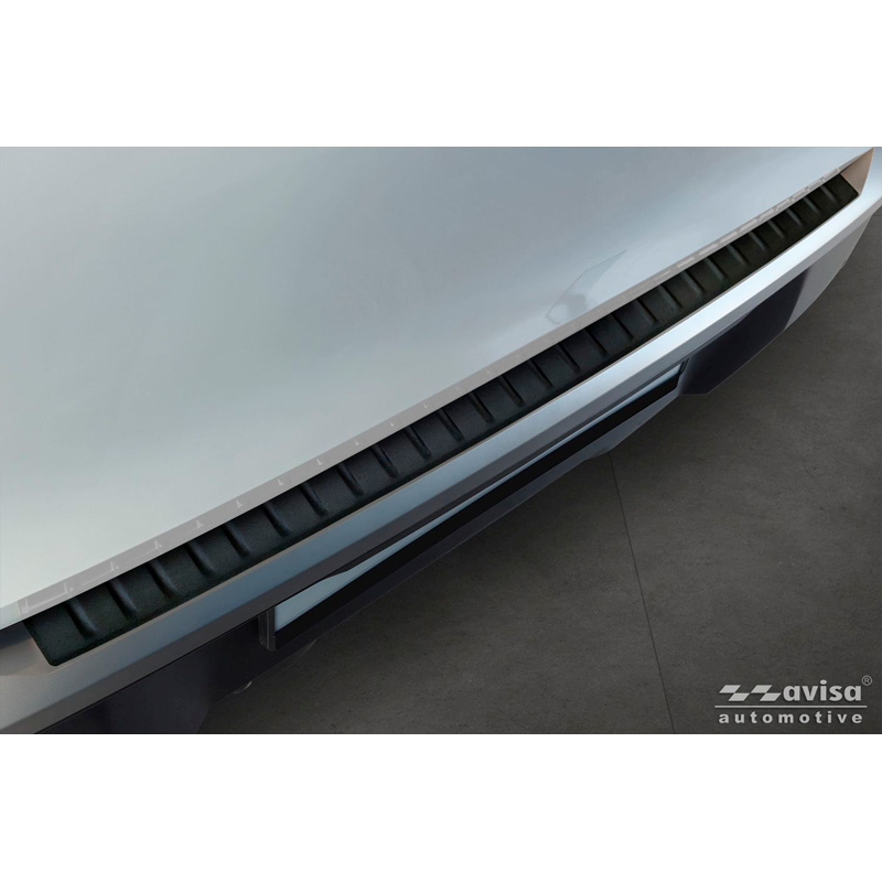 Avisa Matzwart RVS Achterbumperprotector  Peugeot 5008 III 2024- 'Ribs'