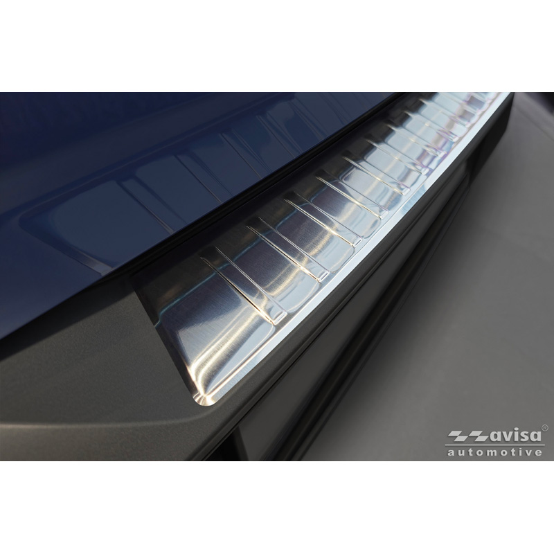 Stainless Steel Rear bumper protector  Peugeot 3008 III 2024- 'Ribs'