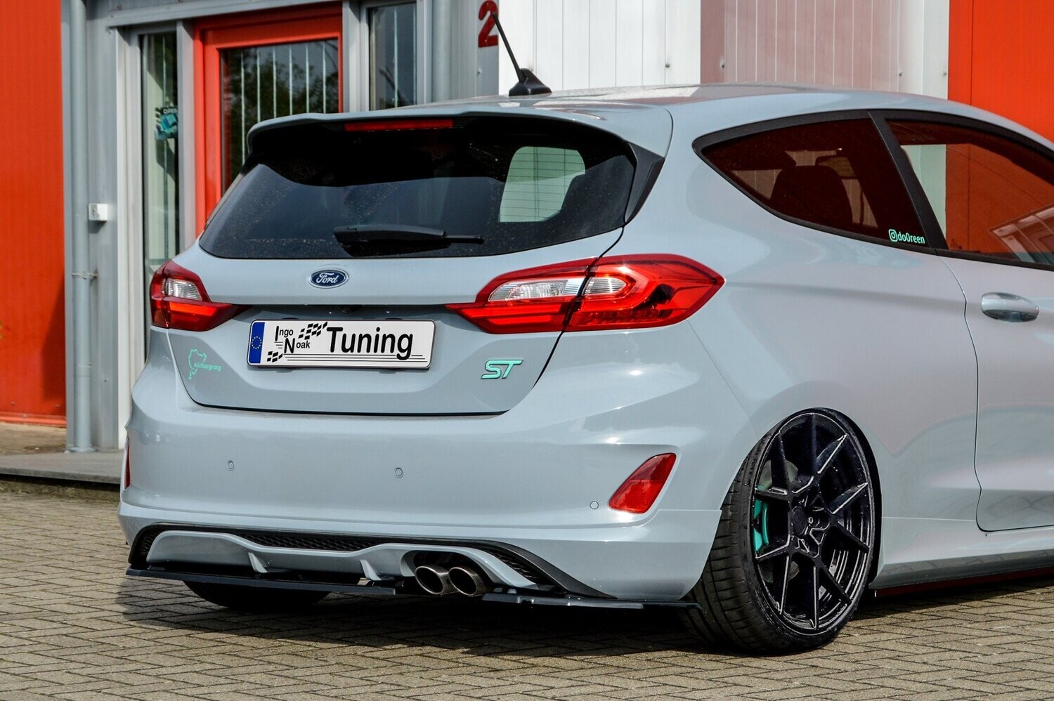 ABS achterskirt Ford Fiesta ST MK8 JHH