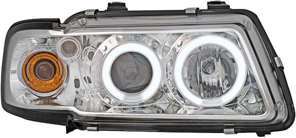Koplampen Audi A3 8L 96-00 CCFL Chroom
