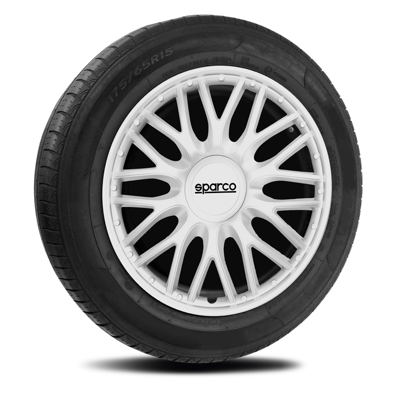 Sparco Wheel Covers Roma - 16-inch - Silver - Set of 4 pieces