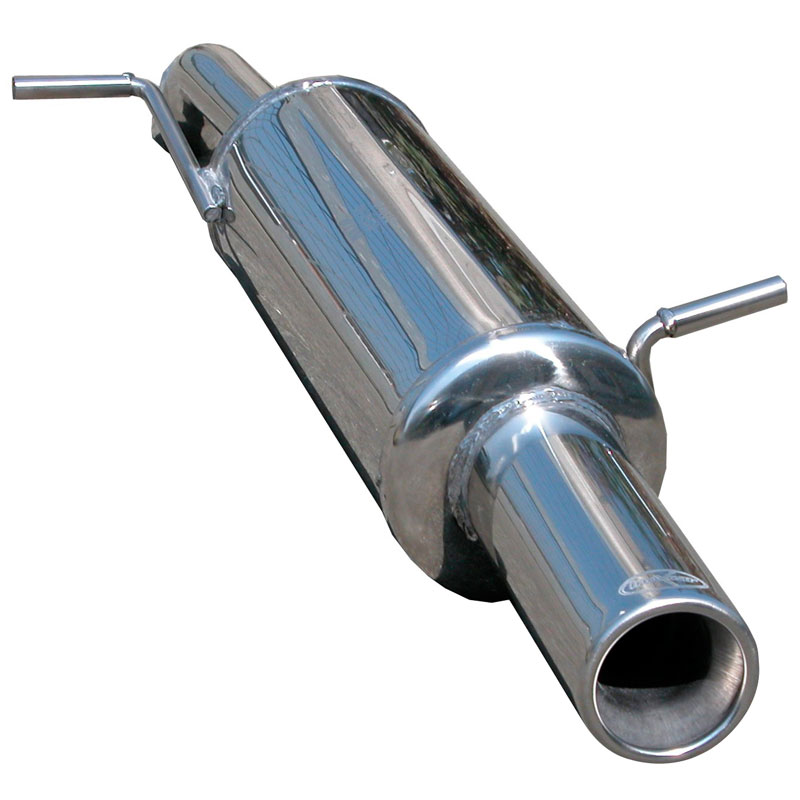 100% Inox Sport Exhaust  Citroën C2 1.4 HDi (68HP) 2003- 80mm