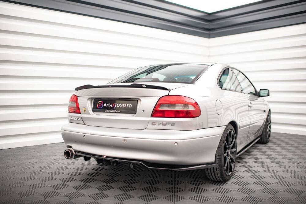 Spoiler Volvo C70 MK1 Maxton Glans Zwart