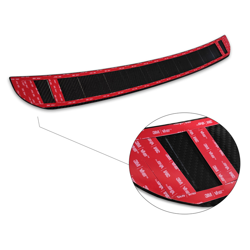 Echt 3D Carbon Achterbumperprotector  Mercedes GLB (X247) incl. AMG 2019-