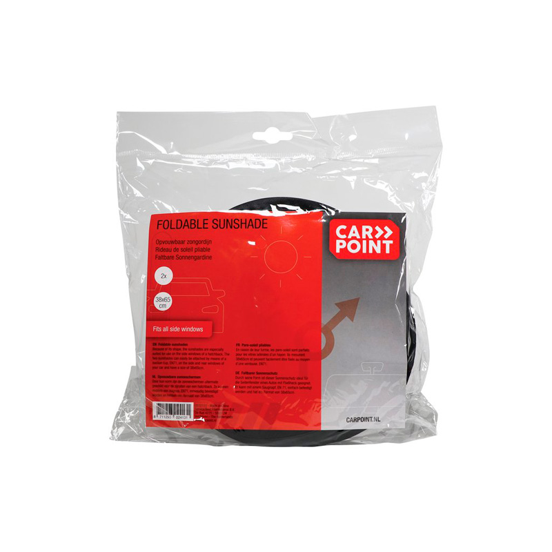 Carpoint Zonneschermen met Zuignap - Hatchback