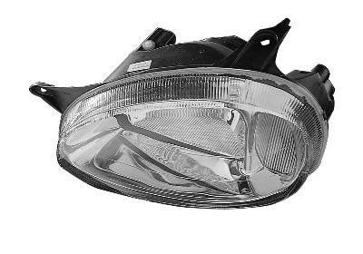 koplamp, H4, helder glas, elektr verstelb, links Opel Corsa B, 1