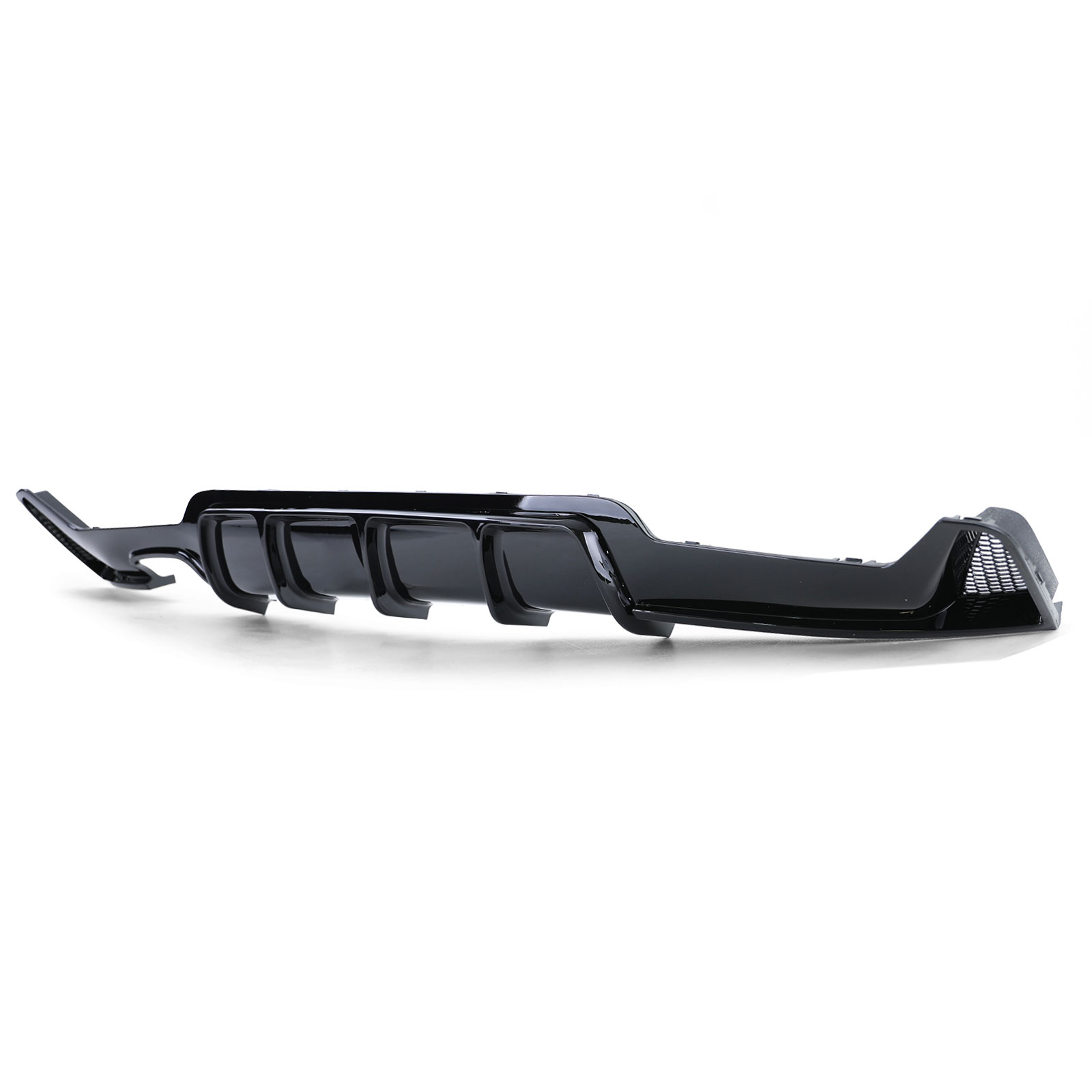 Diffusor BMW 4-serie F32 / F36 2013- Glans Zwart M-Pakket