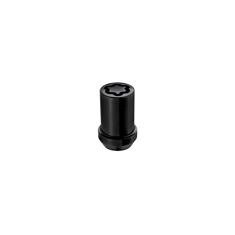 McGard HEX/Tuner Wheel locking nuts M12x1.25 Black - Conical - Length 21mm