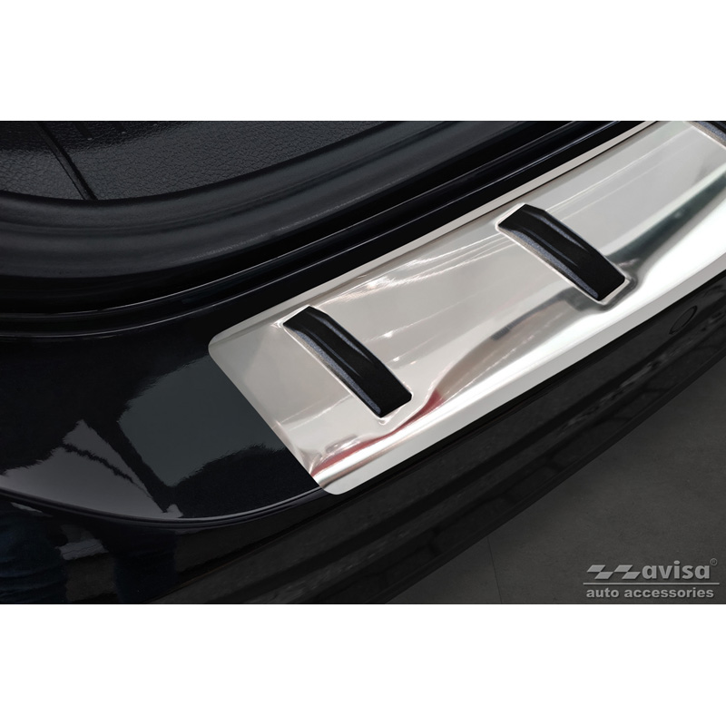Stainless Steel Rear bumper protector  Volkswagen Golf VII Variant incl. Alltrack 2012-2017 'STRONG EDITION'