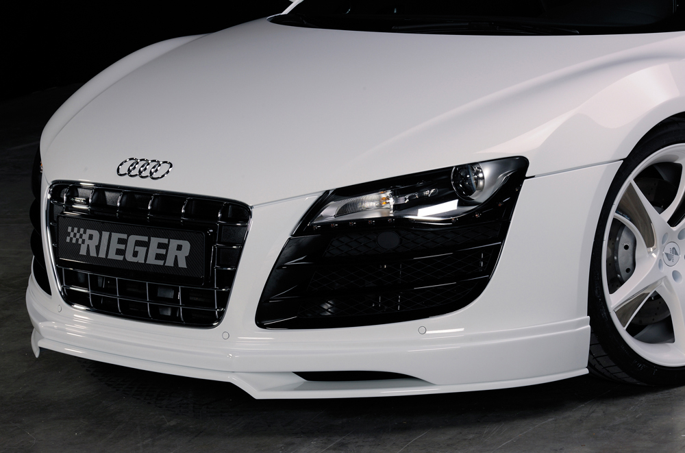 Front Bumper Lip Audi R8 Rieger