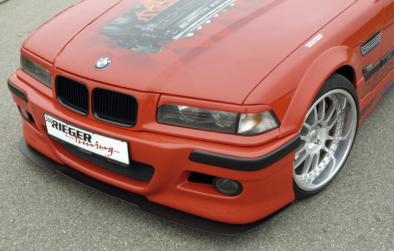 Spoilerzwaard voor Frontbumper BMW E36 E46-M3-Look Rieger