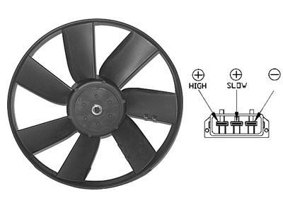 ventilator, 1.6i/1.8/2.0/2.0i VW Passat, 1988-1993