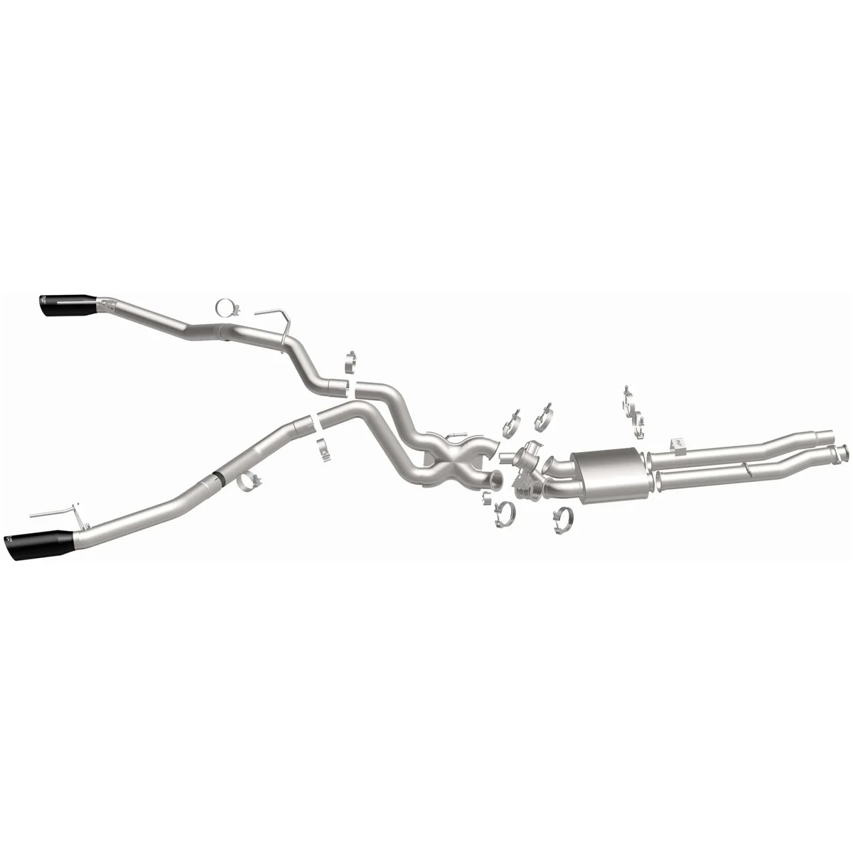 MagnaFlow Ford Ranger Overland 2024-2025 Competition Cat-Back Performance Uitlaat Systeem