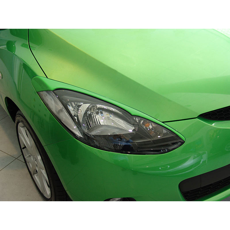Head Light Spoilers  Mazda 2 2007-2014 (ABS)