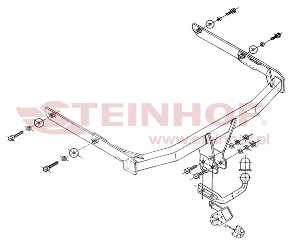 Trekhaak Ford Fusion 2002-2012