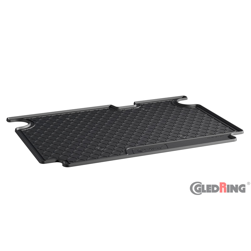 Rubbasol (Rubber) Trunk mat  Renault Kangoo III MPV & Mercedes Citan Tourer / T-Class MPV (W420) 2021-