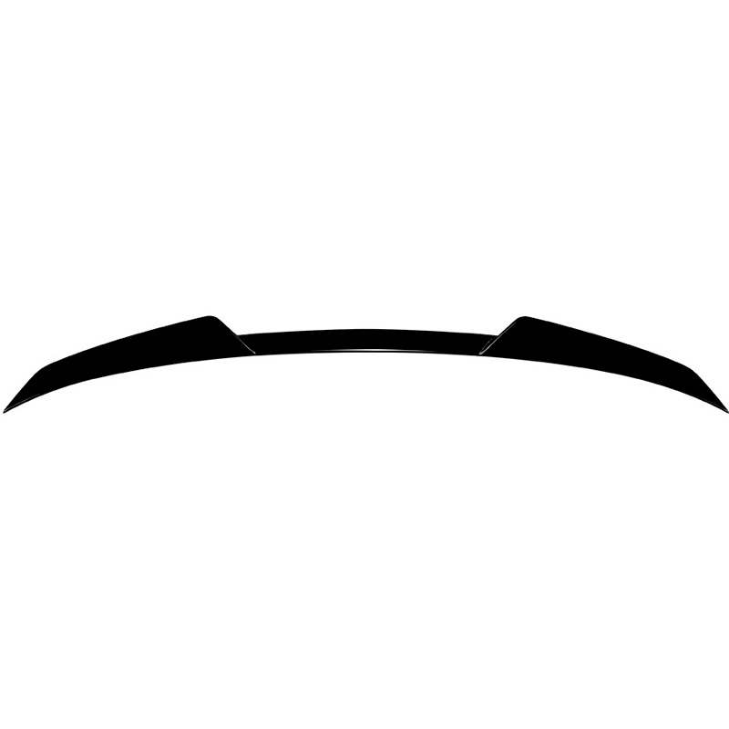 Lower mid  rear spoiler  Audi A6 (C8) Avant 2018-2024 (ABS Glossy Black)