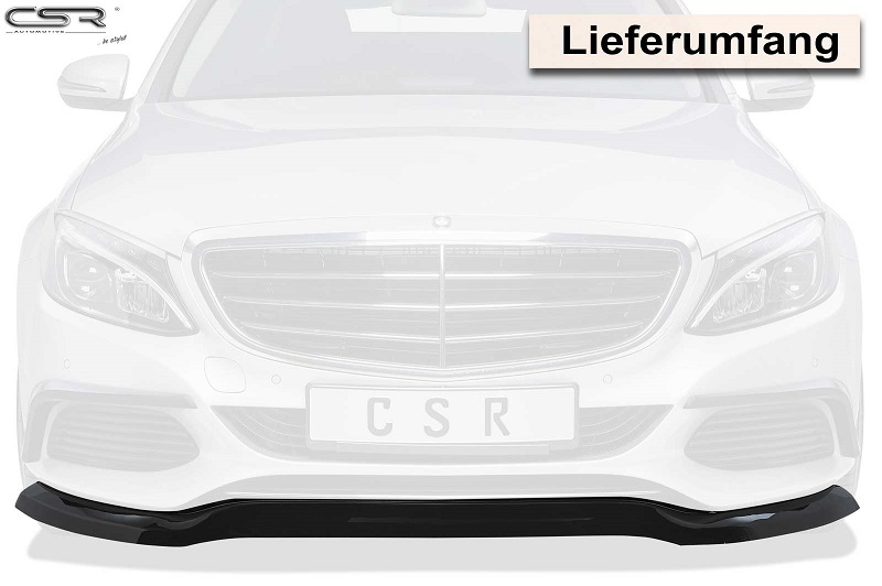 Voorspoiler Mercedes C-klasse W205 CSL227-G CSR