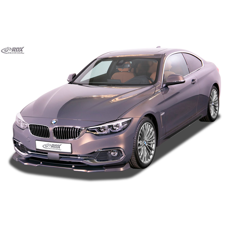 Side skirts 'Slim'  BMW 4-Series F32/F33/F36 (ABS glossy black)