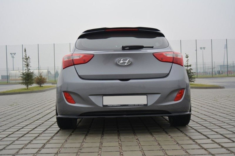 Spoilerkap Hyundai i30 mk.2 Glanzend Zwart Maxton