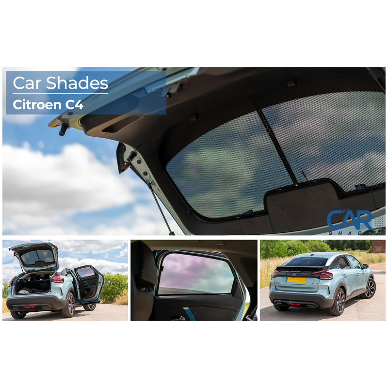 Set Car Shades  Citroën C4 III 5 doors 2020- (6-pieces)