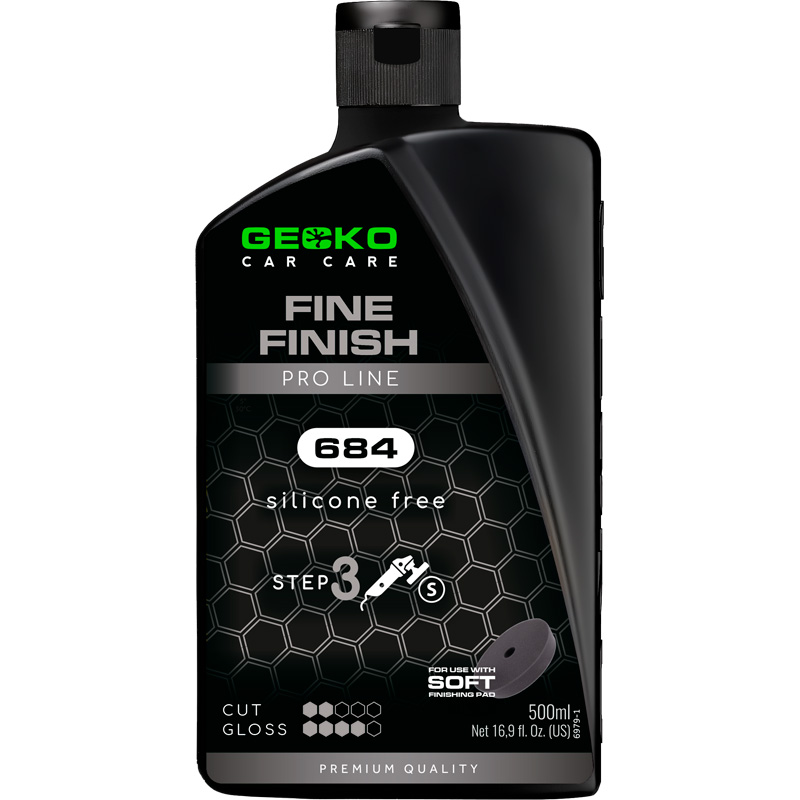 Gecko Pro Fijn polish 684 Stap 3 – 500ml (siliconenvrij)
