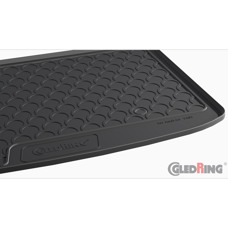 Rubbasol (Rubber) Trunk mat  Audi A1 3-doors & Sportback 2010-2018