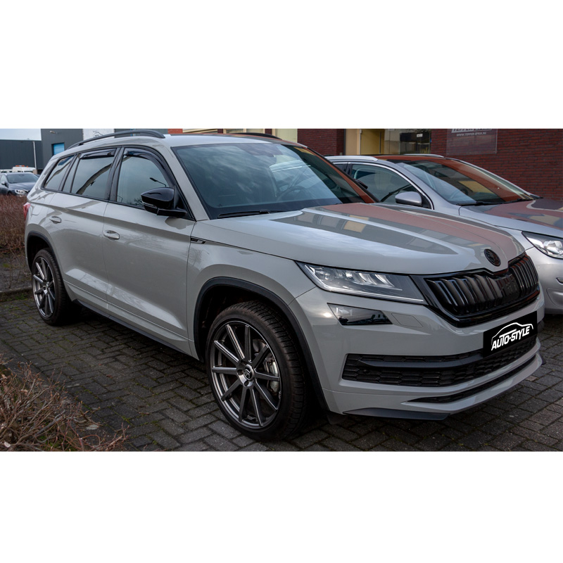 Window Visors Master Dark (rear)  Skoda Kodiaq 2017- (chromed or black windowslot)