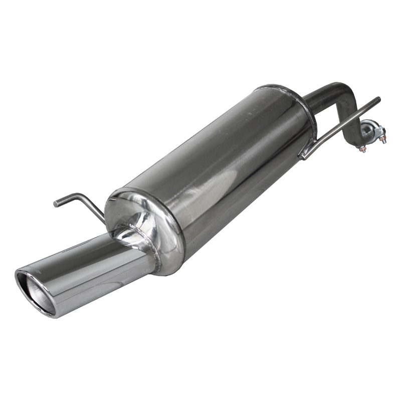 100% Inox Sport Exhaust  Fiat Grande Punto 1.2 (65HP) 2006- Ø40mm 90mm X-Race