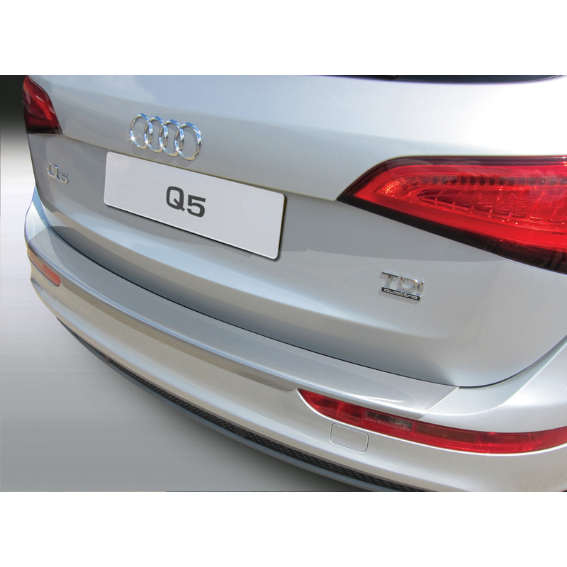ABS Achterbumper beschermlijst  Audi Q5 & SQ5 2008-2016 'Brushed Alu' Look