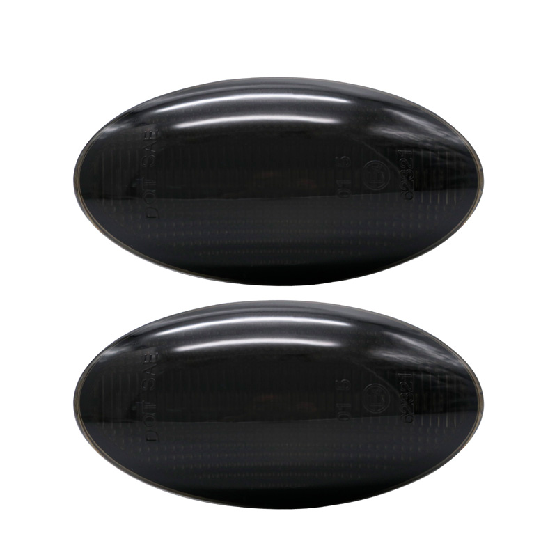 Set LED Zijknipperlichten  Suzuki/Opel/Fiat diverse modellen - Rookgrijs- incl. Dynamic Running Light