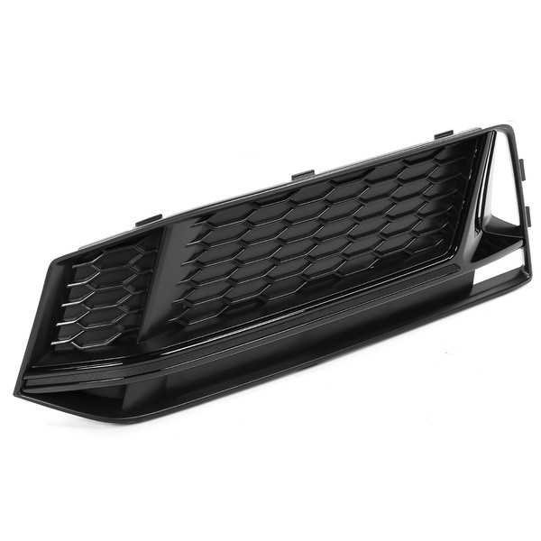 Mistlamp Grillen Audi A4 B9 2015-2019 S-Line RS-Look Zwart