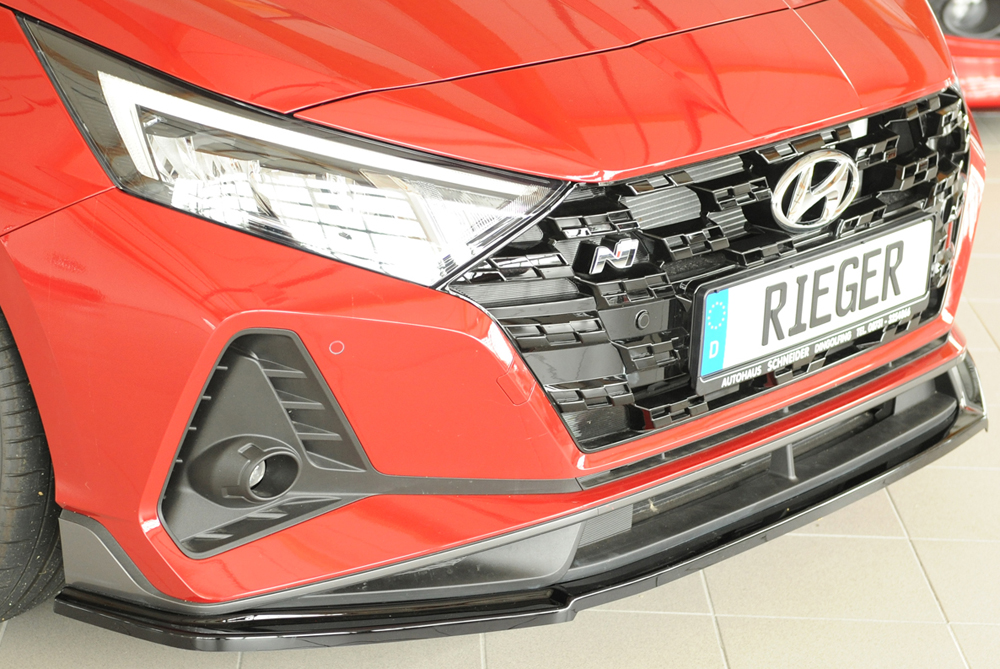 Voorspoiler Hyundai i20N Glans zwart
