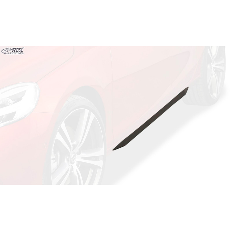 Side skirts 'Slim'  Volvo V40 2012- (ABS glossy black)
