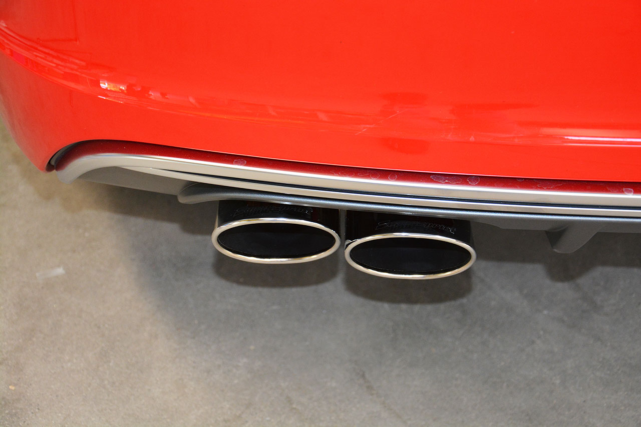 AUDI A3 8V QUATTRO 2.0 TDI (150 Hp) 2012 Endpipe kit 100x75 Right + 100x75 Left