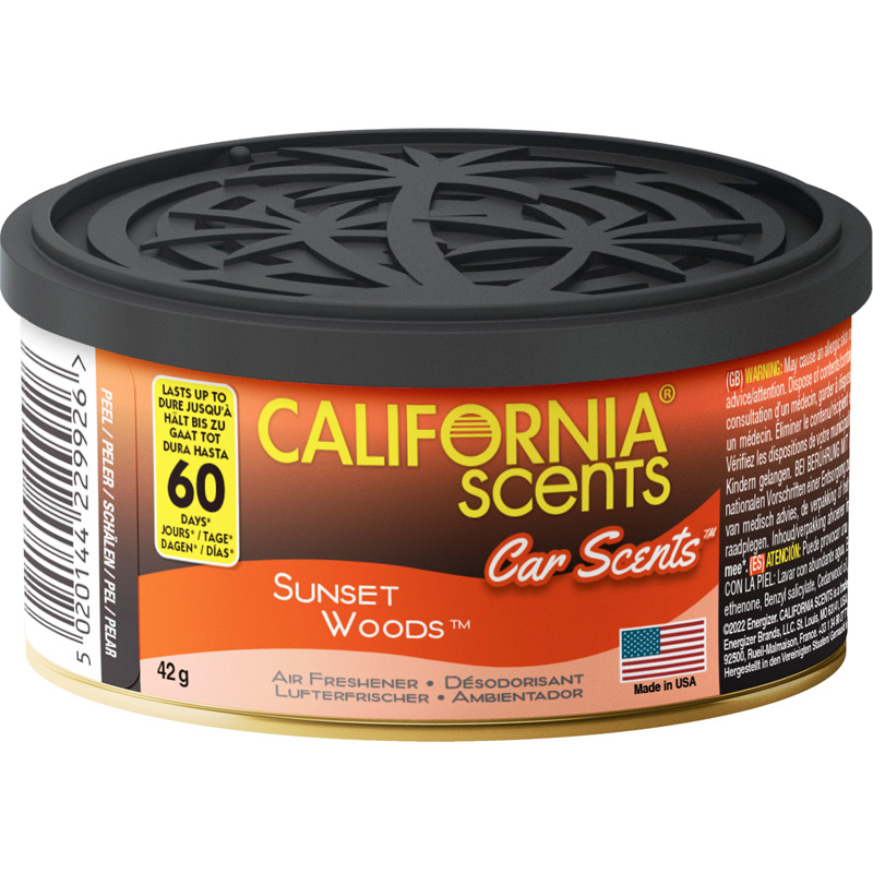 California Scents Air freshener - Sunset Woods - Can 42gr