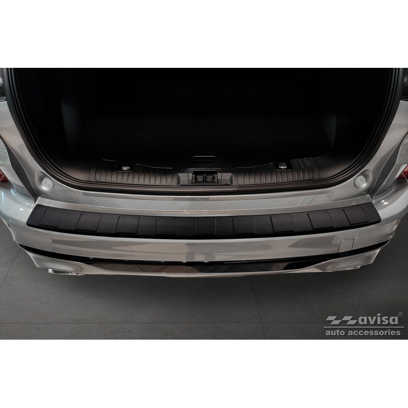 Matzwart RVS Achterbumperprotector  Ford Kuga III ST-Line/Vignale/Hybrid ST-Line 2019-2024 & FL 2024- 'Ribs'